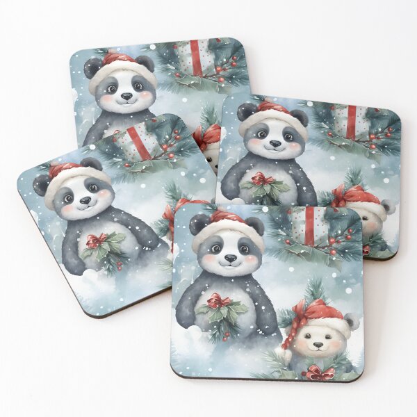 Item preview, Christmas Panda pattern designed and sold by Sp3ctrumOfColor.