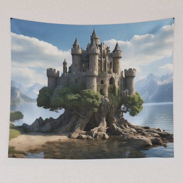 Item preview, Fantasy Tree Castle of the Magical Seed - 2 designed and sold by nyathiwa.