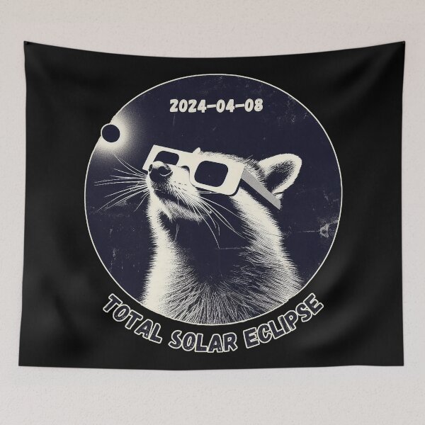 Item preview, Total solar eclipse 2024 designed and sold by TomFrontierArt.