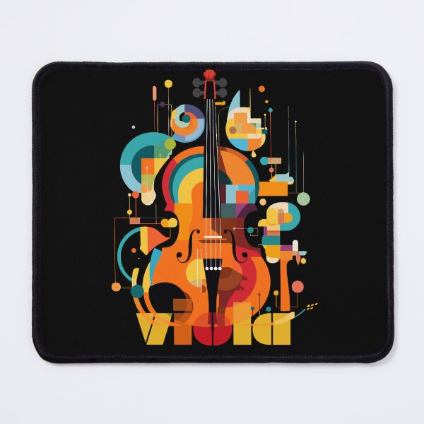 Item preview, Groovy Retro Hippy Beautiful Day for Playing Viola designed and sold by PrestoDesign.