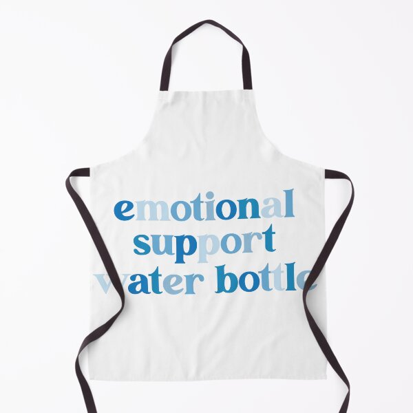 Item preview, Emotional Support Waterbottle Laptop Sticker Water Bottle Vinyl Waterproof Hydroflask Decal This Is My Emotional Support Funny Water Bottle Blue Sticker designed and sold by SouQ-Art.