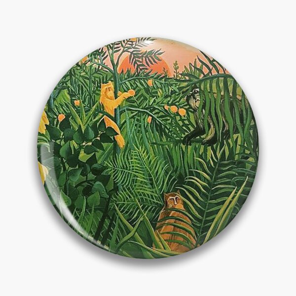 Item preview, Henri Rousseau, 1844-1910 France, Henri Rousseau Jungle Paintings designed and sold by HobertShoop.