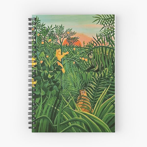 Item preview, Henri Rousseau, 1844-1910 France, Henri Rousseau Jungle Paintings designed and sold by HobertShoop.