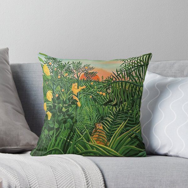 Item preview, Henri Rousseau, 1844-1910 France, Henri Rousseau Jungle Paintings designed and sold by HobertShoop.