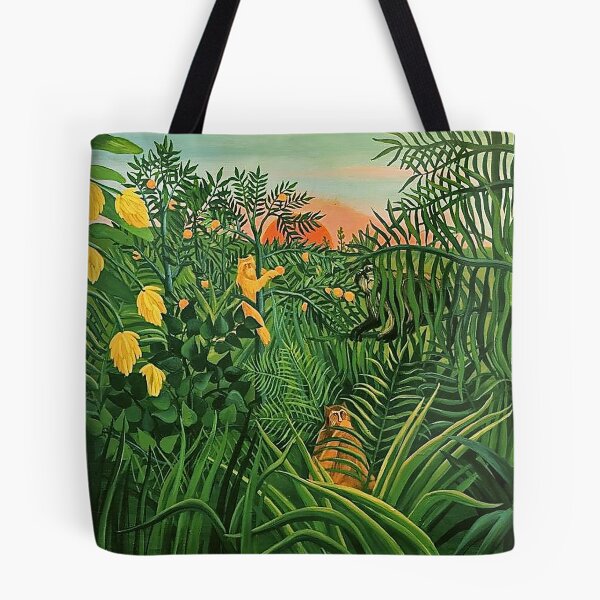 Item preview, Henri Rousseau, 1844-1910 France, Henri Rousseau Jungle Paintings designed and sold by HobertShoop.