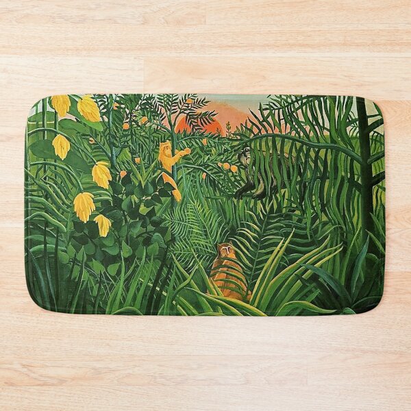 Item preview, Henri Rousseau, 1844-1910 France, Henri Rousseau Jungle Paintings designed and sold by HobertShoop.