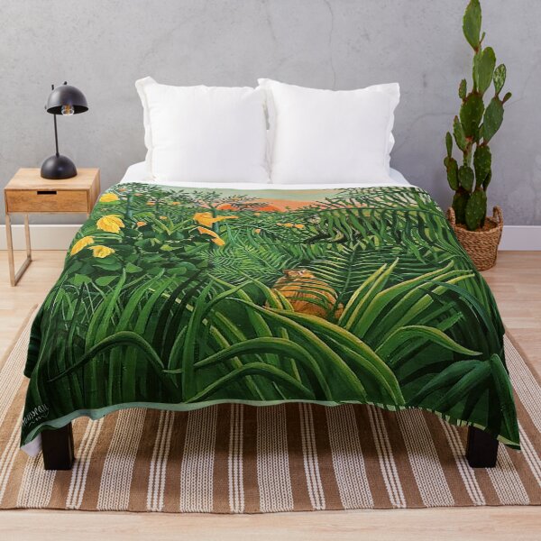 Item preview, Henri Rousseau, 1844-1910 France, Henri Rousseau Jungle Paintings designed and sold by HobertShoop.