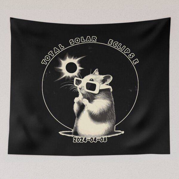Item preview, Funny Total solar eclipse 2024 designed and sold by TomFrontierArt.
