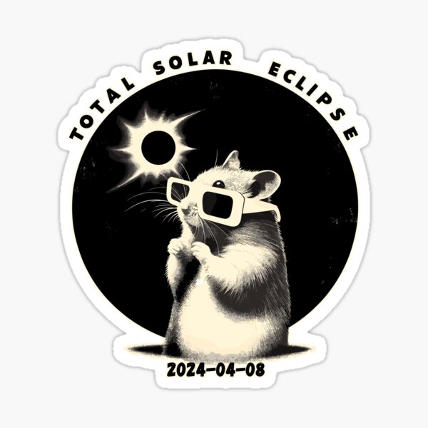 Item preview, Funny Total solar eclipse 2024 designed and sold by TomFrontierArt.