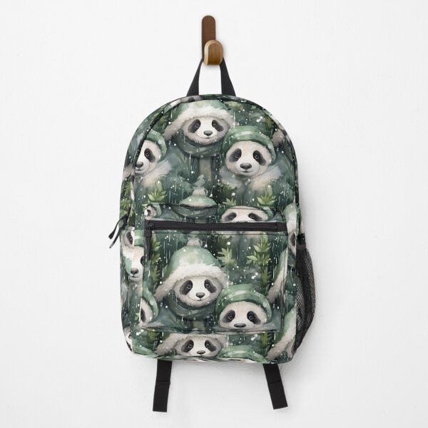 Item preview, Watercolor Christmas Panda pattern designed and sold by Sp3ctrumOfColor.