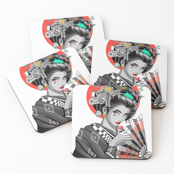 Item preview, Pop Gaming Geisha designed and sold by HeyMoonly.