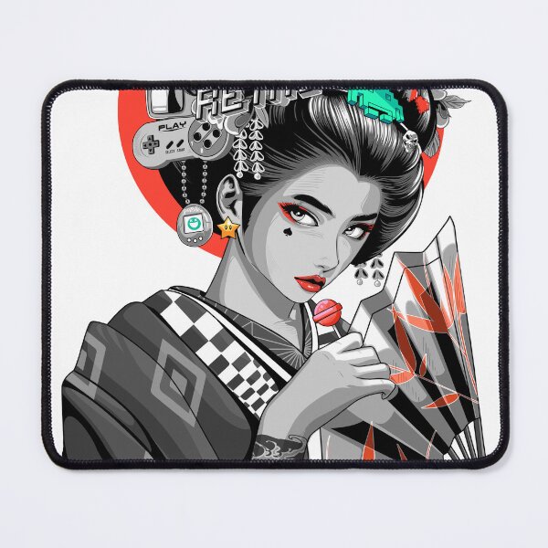 Item preview, Pop Gaming Geisha designed and sold by HeyMoonly.
