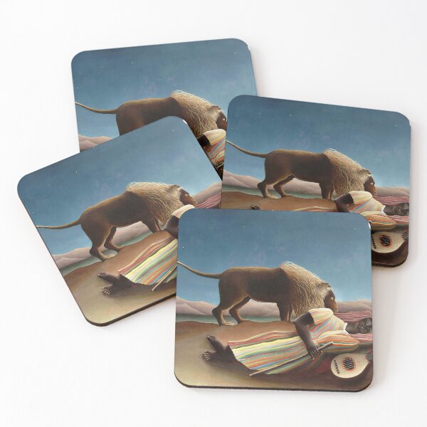 Item preview, Henri Rousseau, 1844-1910 France, Henri Rousseau Jungle Paintings designed and sold by HobertShoop.