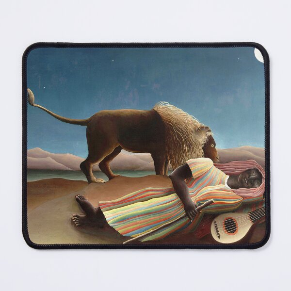 Item preview, Henri Rousseau, 1844-1910 France, Henri Rousseau Jungle Paintings designed and sold by HobertShoop.