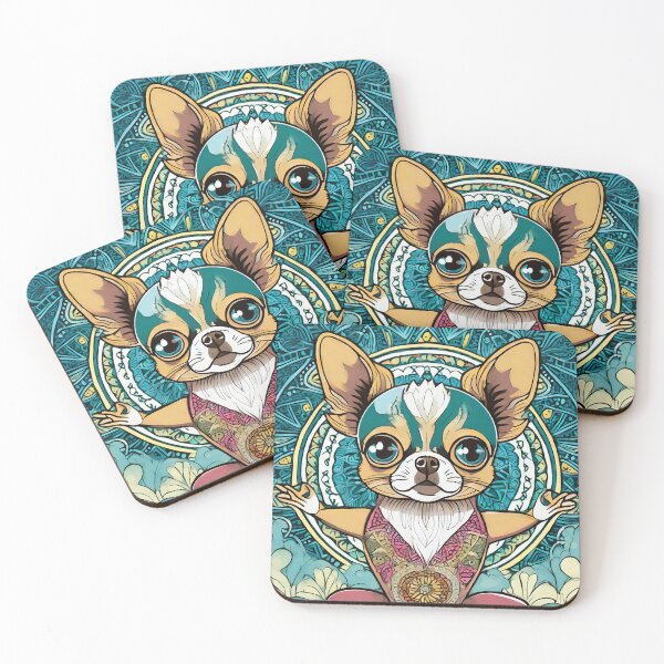Item preview, Chihuahua mandala 3 designed and sold by Mandalahijo.
