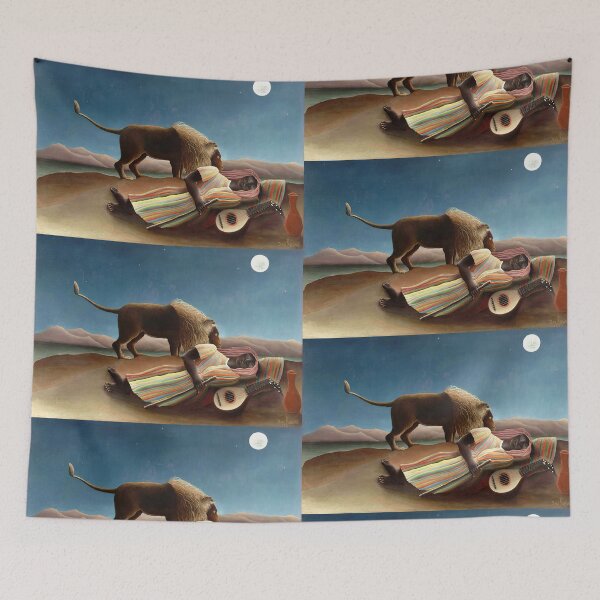 Item preview, Henri Rousseau, 1844-1910 France, Henri Rousseau Jungle Paintings designed and sold by HobertShoop.