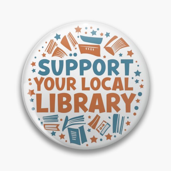 Item preview, Support your local library designed and sold by PawelNature.