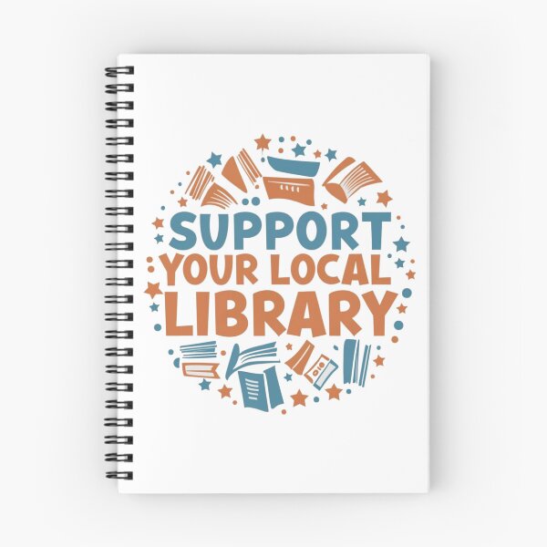 Item preview, Support your local library designed and sold by PawelNature.