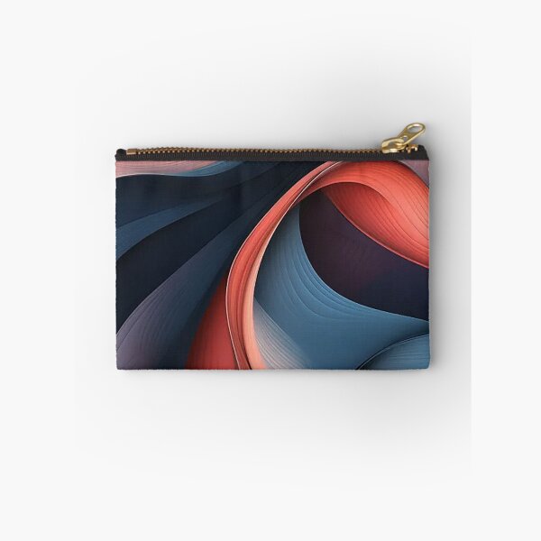 Item preview, Oceanic Waves Intersecting Curves Artwork designed and sold by PaintbrushPlace.