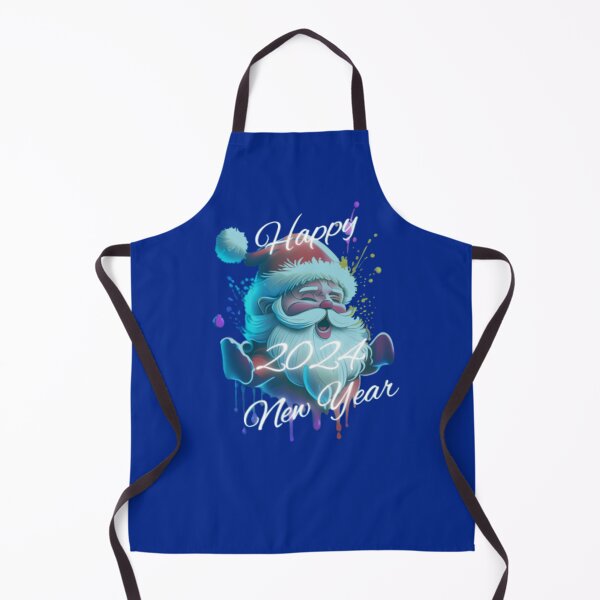 Item preview, Santa Claus wishes you a happy New Year 2024 designed and sold by 2012DreamVision.