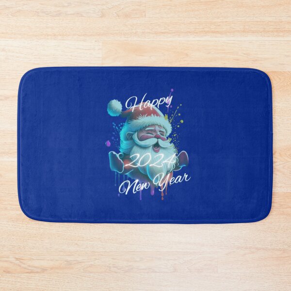 Item preview, Santa Claus wishes you a happy New Year 2024 designed and sold by 2012DreamVision.