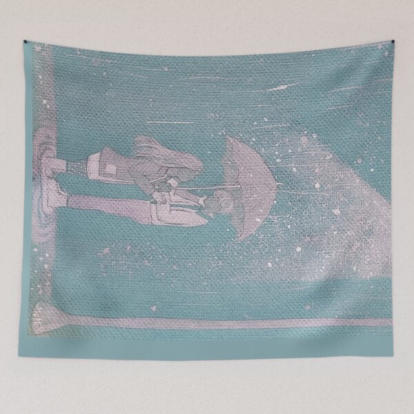 Item preview, La pluie, c'est romantique designed and sold by Cris Motta.