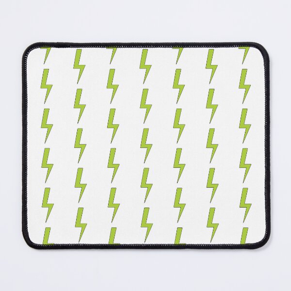 Item preview, Lightning bolt | Green with black outline -  designed and sold by PurpleLoveStore.