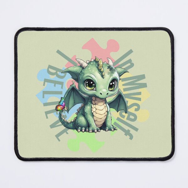 Item preview, SEN Cuties | Special needs | Cute Green Dragon designed and sold by Twinmommy Store.