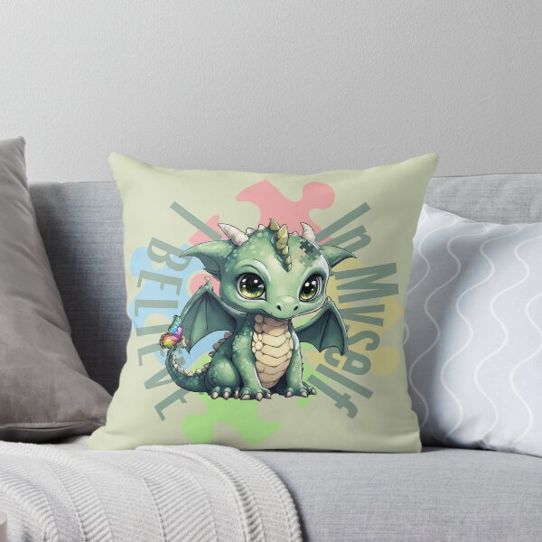 Item preview, SEN Cuties | Special needs | Cute Green Dragon designed and sold by Twinmommy Store.