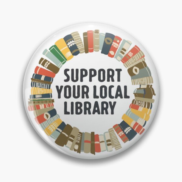 Item preview, Support your local library designed and sold by PawelNature.