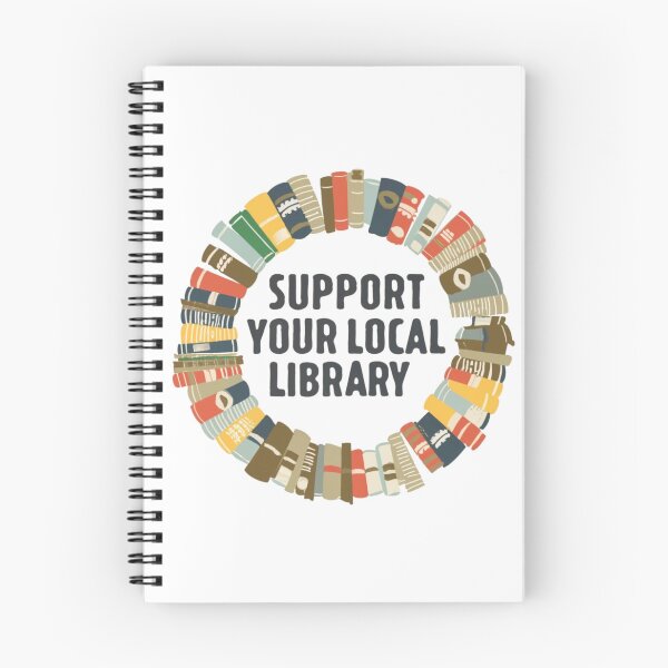 Item preview, Support your local library designed and sold by PawelNature.