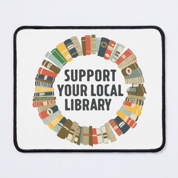 Item preview, Support your local library designed and sold by PawelNature.