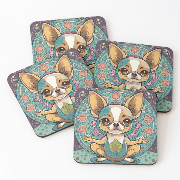 Item preview, Chihuahua mandala 1 designed and sold by Mandalahijo.