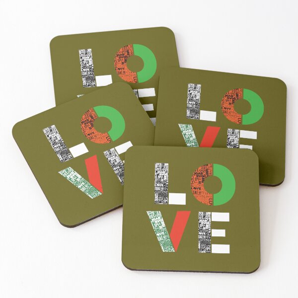 Item preview, Love & Sarang lettering design. designed and sold by hojeong-art.