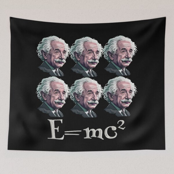 Item preview, Albert Einstein E = MC2 designed and sold by Hoorahville.