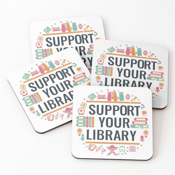 Item preview, Support your local library designed and sold by PawelNature.