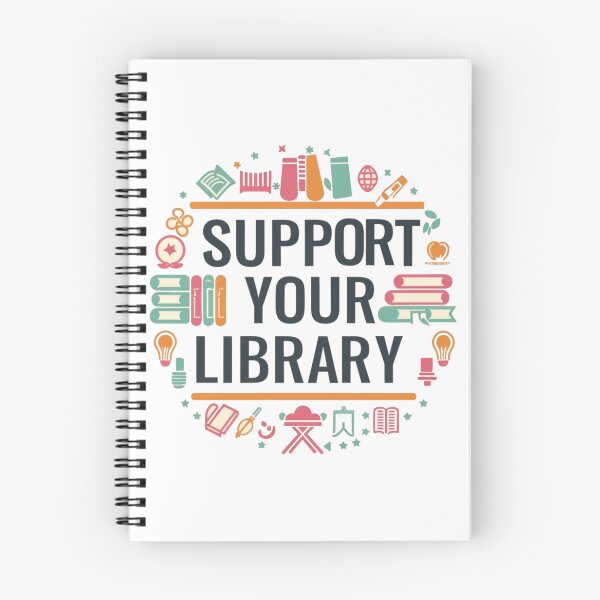 Item preview, Support your local library designed and sold by PawelNature.