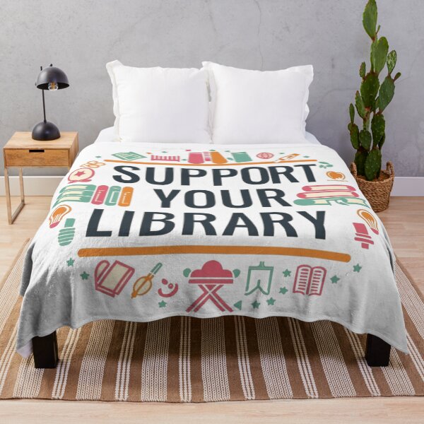 Item preview, Support your local library designed and sold by PawelNature.