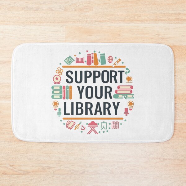 Item preview, Support your local library designed and sold by PawelNature.