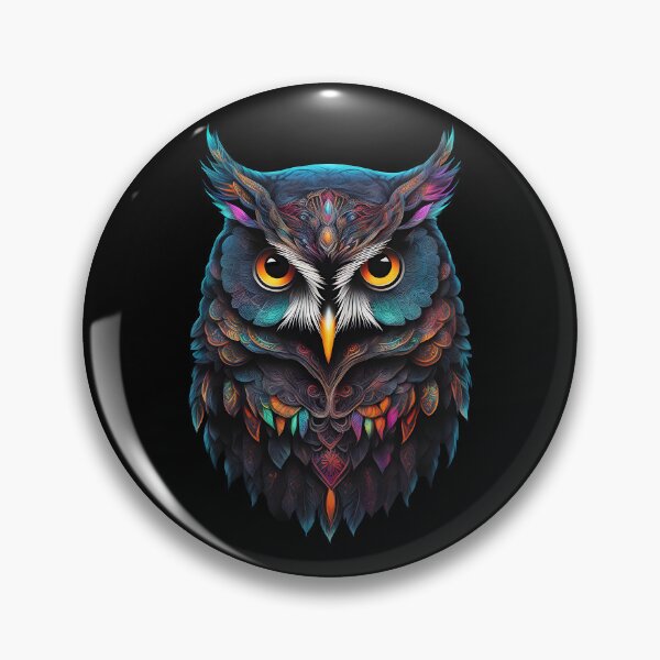 Item preview, art owl dark black creativ designed and sold by Niktarka.