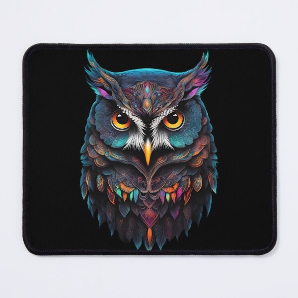 Item preview, art owl dark black creativ designed and sold by Niktarka.