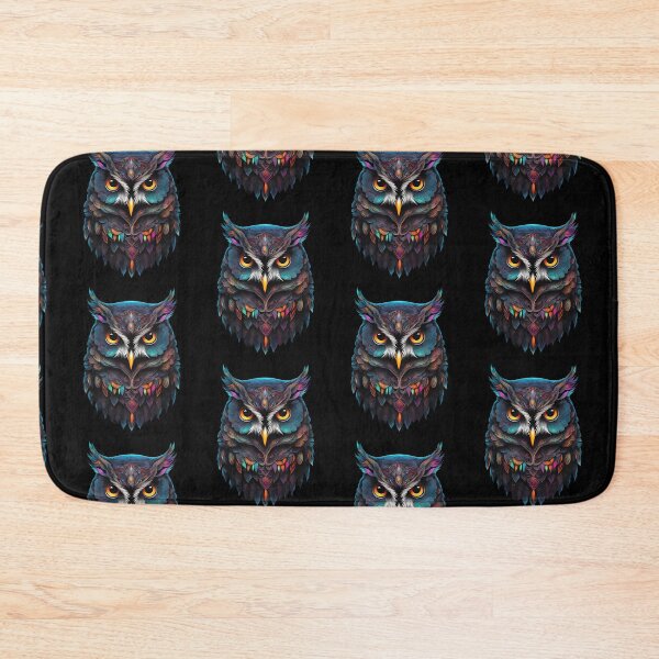 Item preview, art owl dark black creativ designed and sold by Niktarka.