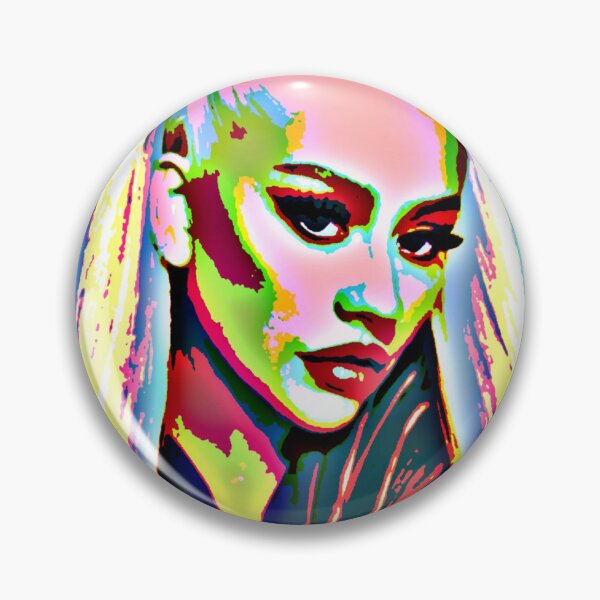 Item preview, Christina Aguilera pop art portrait designed and sold by Funnystuffs4U.