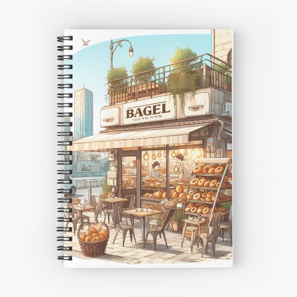Item preview, Israeli Bagel Shop designed and sold by ofanaim.