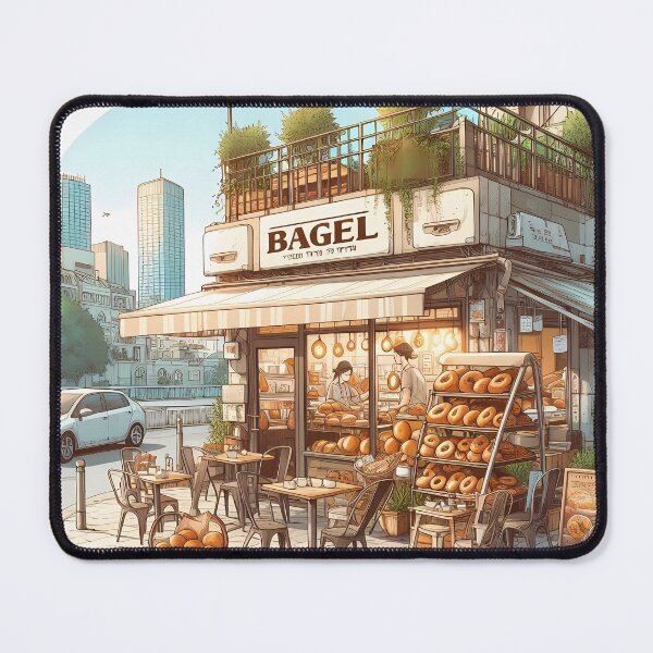 Item preview, Israeli Bagel Shop designed and sold by ofanaim.