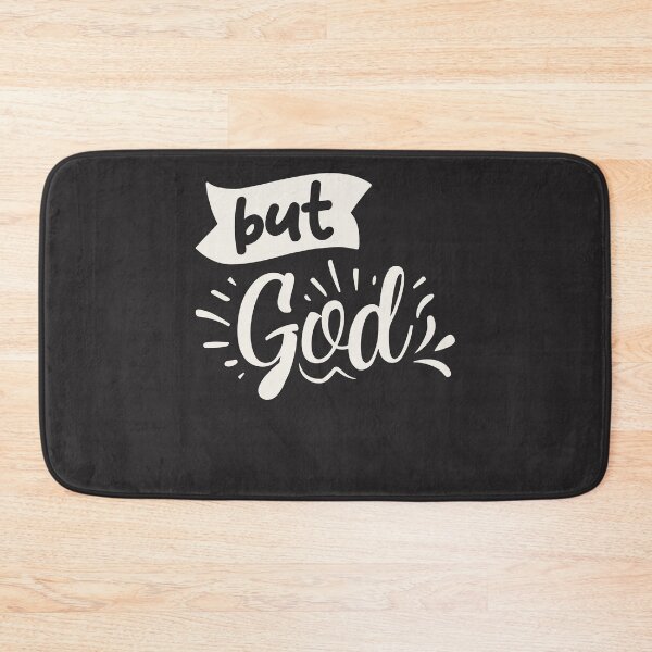 Item preview, But God Inspirational Christian Quote designed and sold by cidolopez.