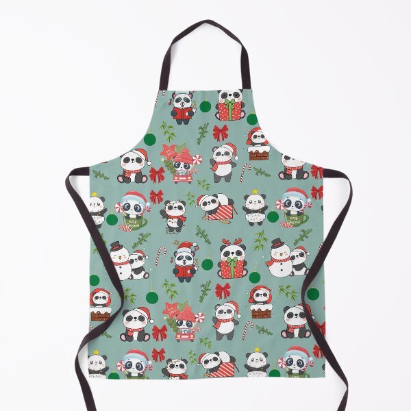 Item preview, Panda christmas pattern 2024 designed and sold by Lady-Frost.