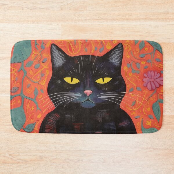 Item preview, Weird black cat pt 2 designed and sold by PricklyPeanut.