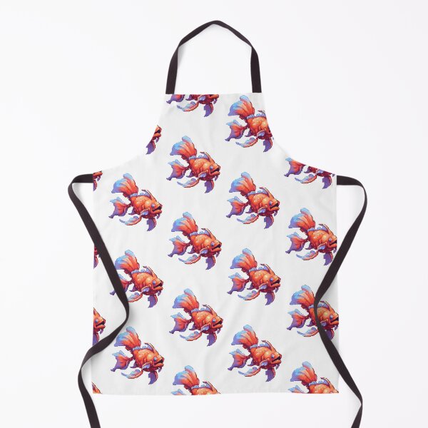 Item preview, Orange Fish - Pixel art designed and sold by octoboobs.