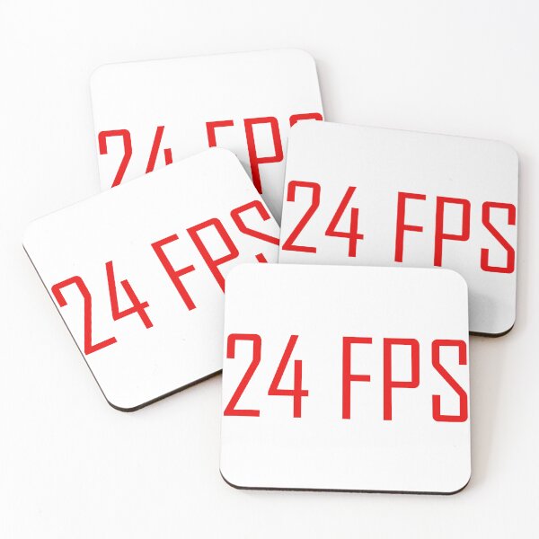 Item preview, low fps gaming sticker 24fps designed and sold by C1arity.